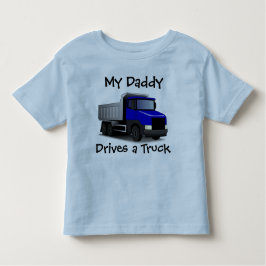 私のパパはトラックの幼児のTシャツを運転する トドラーTシャツ