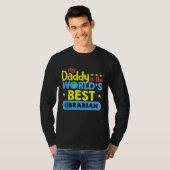 私のパパはワールド最高の整備士 Tシャツ (正面フル)