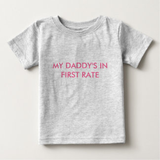 私のパパは一番高い ベビーTシャツ