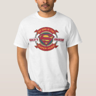 私のパパは世界の最も偉大な英雄すごいだ Tシャツ