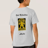 私のパパは兵士です Tシャツ (裏面)