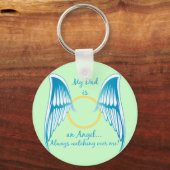 私のパパは天使だ キーホルダー (正面)