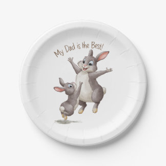 私のパパは最高の ペーパープレート