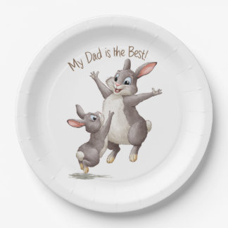 私のパパは最高の ペーパープレート
