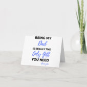 私のパパは本当に唯一のギフトBl シーズンカード (正面)