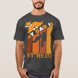 私のパパは私のスーパーヒーローTシャツの男の子父のB Tシャツ