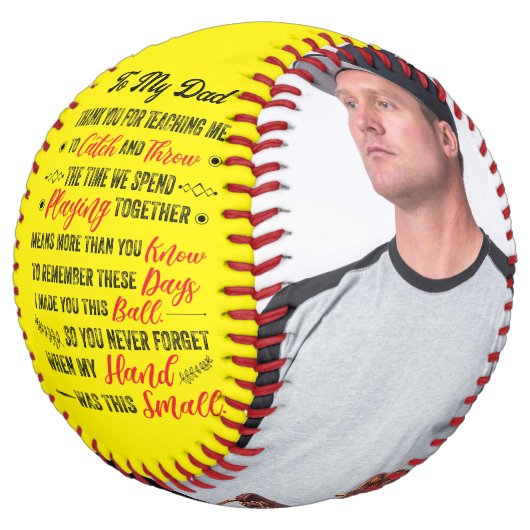 私のパパは私のソフトボー教えル2の写真をありがとう ソフトボール (アングル)