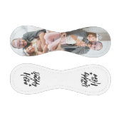 私のパパは私のヒーローだ | 2フォトコラージュの父の日 野球ボール (パネル)