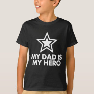 私のパパは私のヒーロー Tシャツ