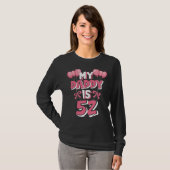 私のパパは52歳の男性の52誕生日 Tシャツ (正面フル)