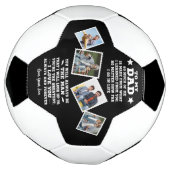 私のパパへ,レッス学ン |写真カスタム4 サッカーボール (回転)