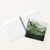 私のパパグリーンマウンテンズKeepsake Journalへの手紙 ノートブック (内部)