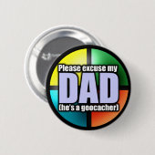 私のパパボタンを許して下さい 缶バッジ (正面&裏面)