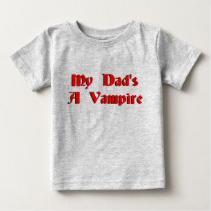 私のパパ吸血鬼 ベビーTシャツ