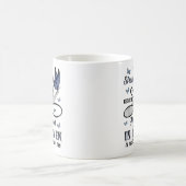 私のパパ天国が見守っている コーヒーマグカップ (中央)