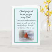 私のパパ担当医を気にお迎えいただき、ありがとうございますナース カード (黄色い花)