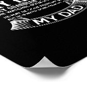 私のパパ私のヒーロー私の守護天使は私を見守る ポスター (角)