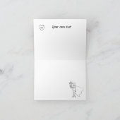 私のパパ私のモダンヒーローの父の日 カード (内部)