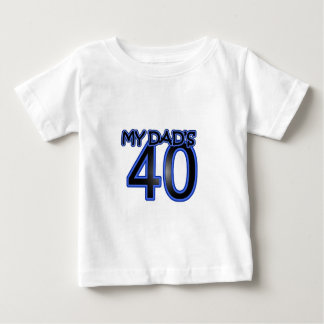 私のパパ40 ベビーTシャツ