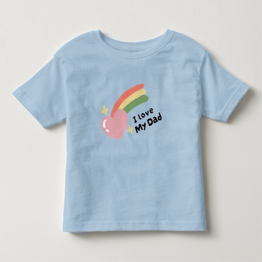 私のパパ トドラーTシャツ (正面)