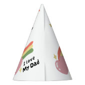 私のパパ パーティーハット (裏面)