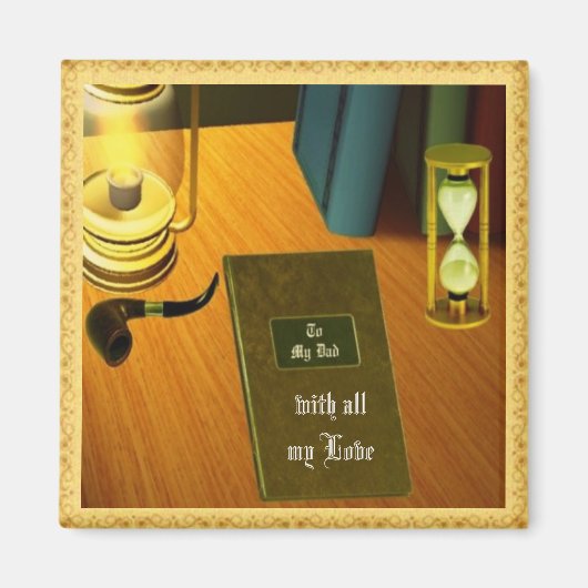 私のパパ マグネット (正面)