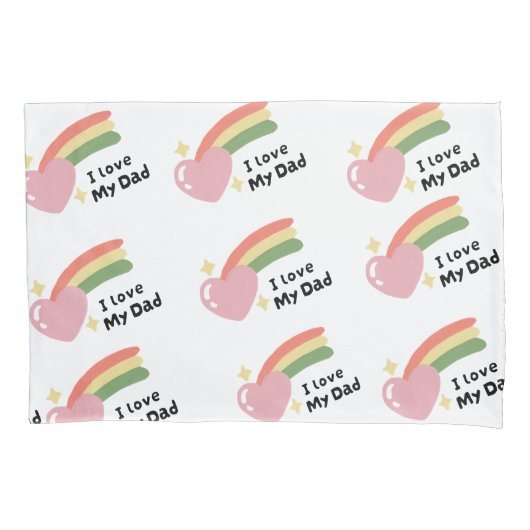 私のパパ 枕カバー (正面)