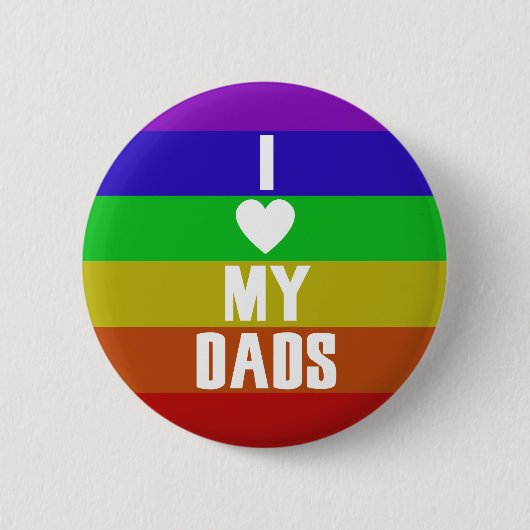 私のパパ 缶バッジ (正面)