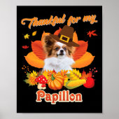 私のパピヨン犬に感謝する私はポンプである ポスター (正面)