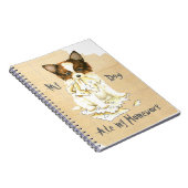 私のパピロン食べの宿題 ノートブック (右側)