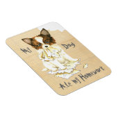 私のパピロン食べの宿題 マグネット (右側)