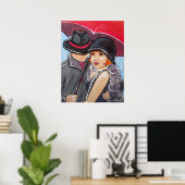 私のパレードで雨を降らせない – 1920sフラッパー ポスター (ホームオフィス)