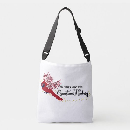 私のパワーすごいは量子修復バッグ クロスボディバッグ (正面)