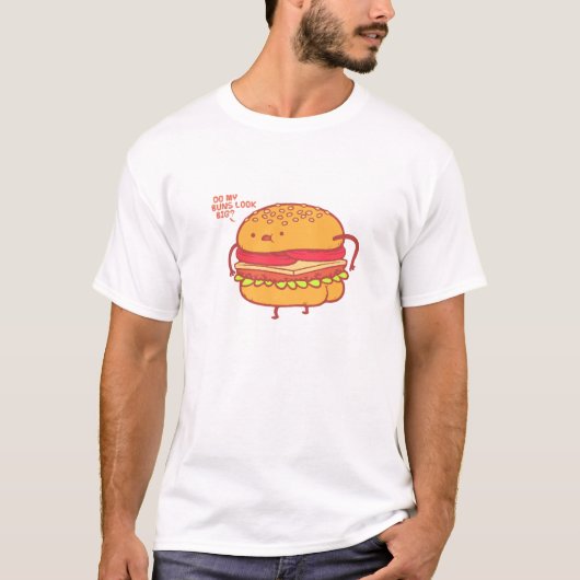 私のパンの一見の大きい基本的なzazzleの白のTシャツをして下さい Tシャツ (正面)