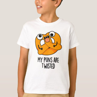 私のパンはひねくれたおもしろいプレッツェル・パン Tシャツ