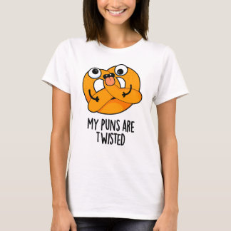 私のパンはひねくれたおもしろいプレッツェル・パン Tシャツ