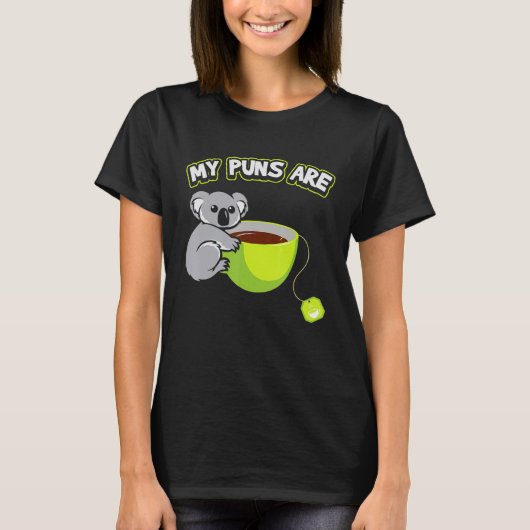 私のパンはコアラティーTシャツ - かわいい面白い Tシャツ (正面)