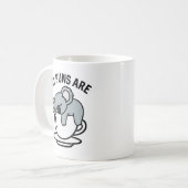 私のパンはコアラ茶コーヒーマグ コーヒーマグカップ (正面左)