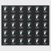 私のパンはポポおもしろいイズアニマルプンダークBG ラッピングペーパー (フラット)