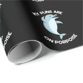 私のパンはポポおもしろいイズアニマルプンダークBG ラッピングペーパー (ロールコーナー)