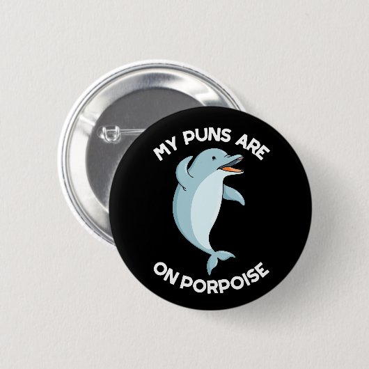 私のパンはポポおもしろいイズアニマルプンダークBG 缶バッジ (正面&裏面)