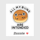 私のパンは全て食べ物のパおもしろいンだ シール (シート)