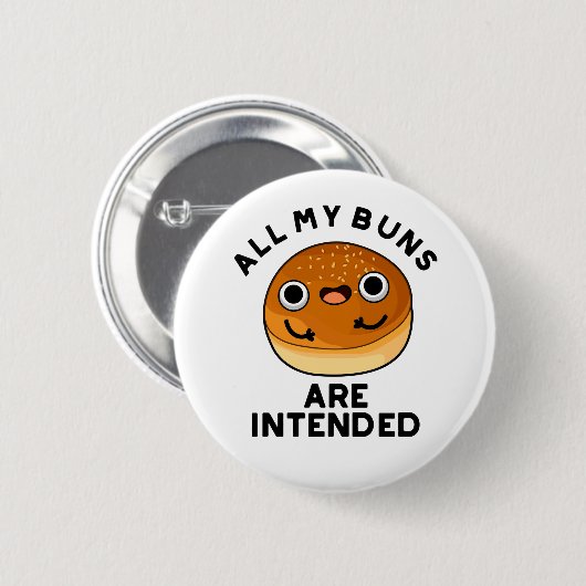 私のパンは全て食べ物のパおもしろいンだ 缶バッジ (正面&裏面)