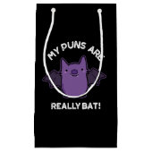 私のパンは本当にこうもりおもしろい動物プンダークBG スモールペーパーバッグ (正面)