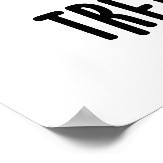 私のパンチは木の枝おもしろいが枯れる ポスター (角)