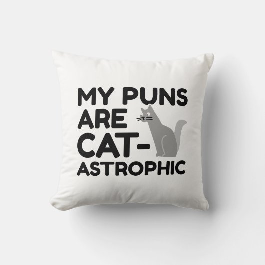 私のパンチは破局的だ クッション (正面)