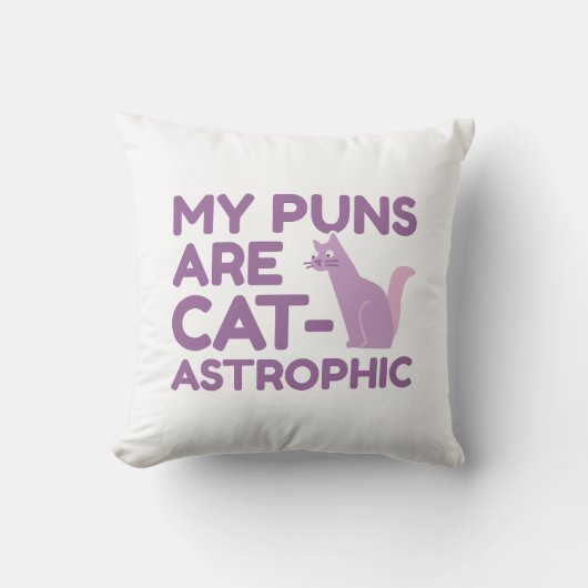 私のパンチは破局的だ クッション (正面)