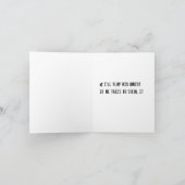 私のパン&バター カード (内部)