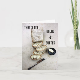 私のパン&バター カード