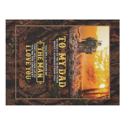 私のパーソナライズされたパパに息子とダからのラブレターに テーブルクロス (正面(横))